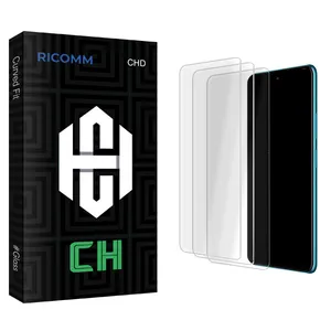 Ricomm CH Glass MIX Screen Protector For Samsung Galaxy A51 5G \ A52 5G \ A53 5G \ M31s \ S20 FE \ S21 FE Pack Of 3