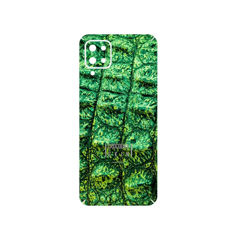 برچسب پوششی ماهوت مدل Crocodile Skin مناسب برای گوشی موبایل سامسونگ Galaxy A12 Nacho