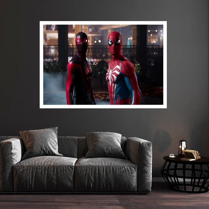 تابلو بکلیت طرح فیلم اسپایدر من مدل قاب شاسی W-s8828