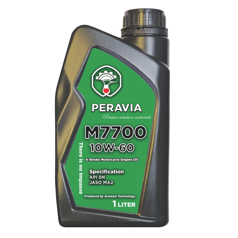 روغن موتور سیکلت تمام سنتتیک پراویا مدل API SN - JASO MA2 10W-60 حجم 1 لیتر