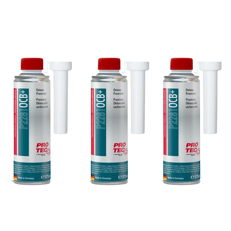 اکتان بوستر پریمیوم پروتک مدل P2281 حجم 375 میلی لیتر بسته 3 عددی