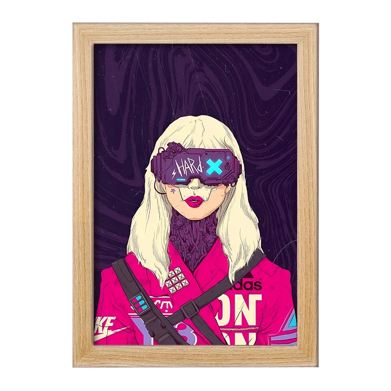 تابلو خندالو مدل دخترانه کد F4779