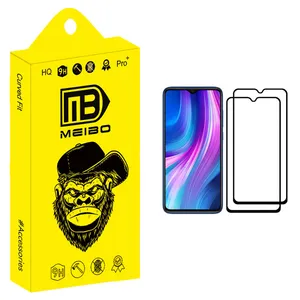 MEIBO +MHD Screen Protector For Xiaomi Redmi Note 8 Pro Pack Of 2