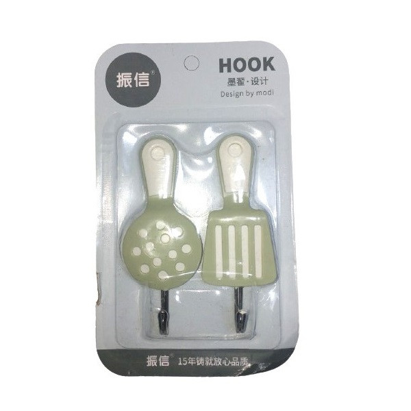قلاب آویز آشپزخانه HOOK طرح کفگیر کد BH309 مجموعه 2 عددی