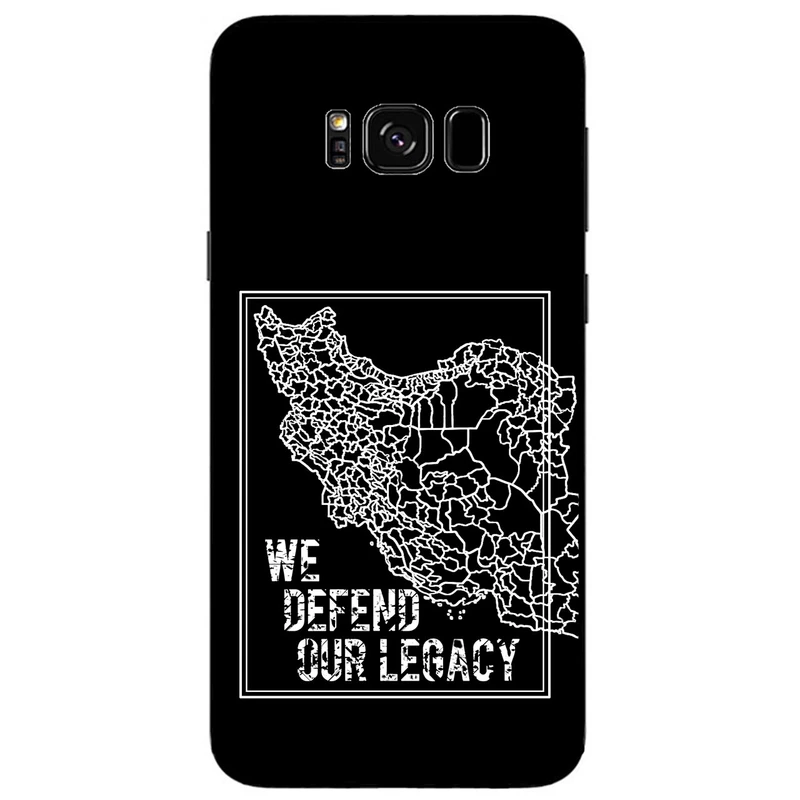 کاور مگافون طرح ایران مدل 1886 مناسب برای گوشی موبایل سامسونگ Galaxy S8        