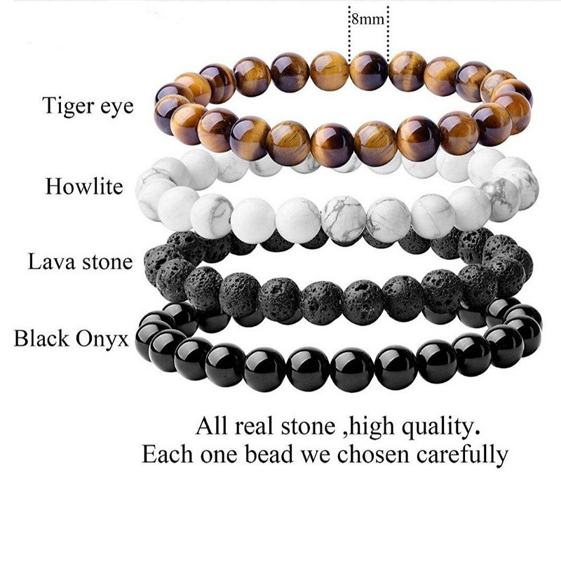 دستبند مردانه گالری شادونه مدل Sh_120_4rlohe مجموعه 4 عددی