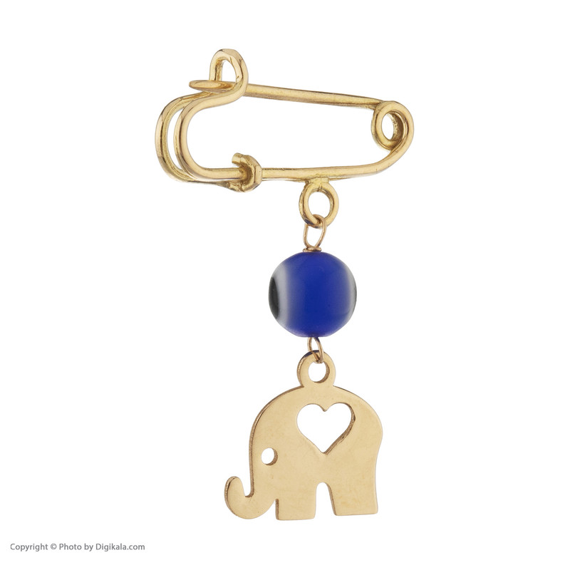 سنجاق سینه طلا 18 عیار پرسته مدل 14077497