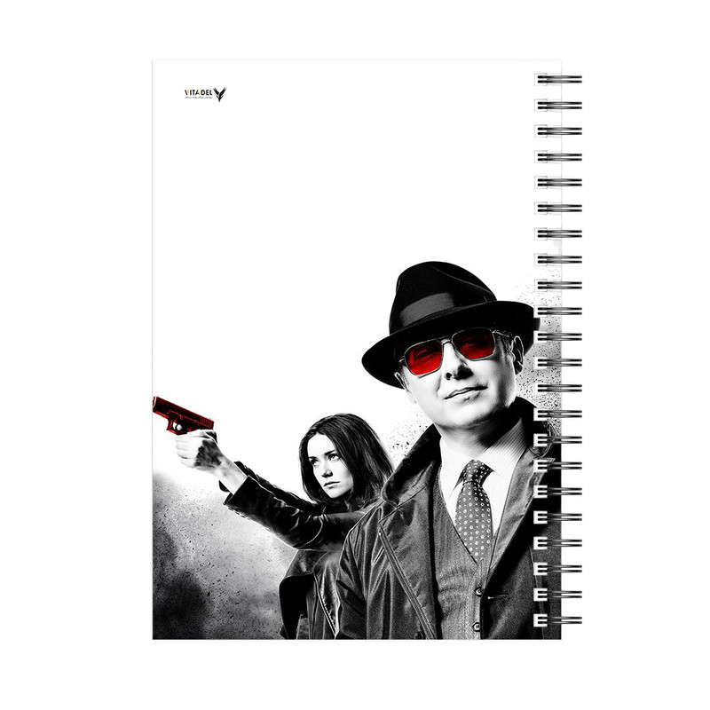 دفتر 120 برگ ویتادل طرح بلک لیست مدل 7