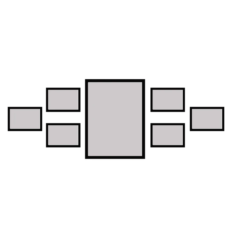 قاب عکس بکلیت مدل 215-134 مجموعه 7 عددی
