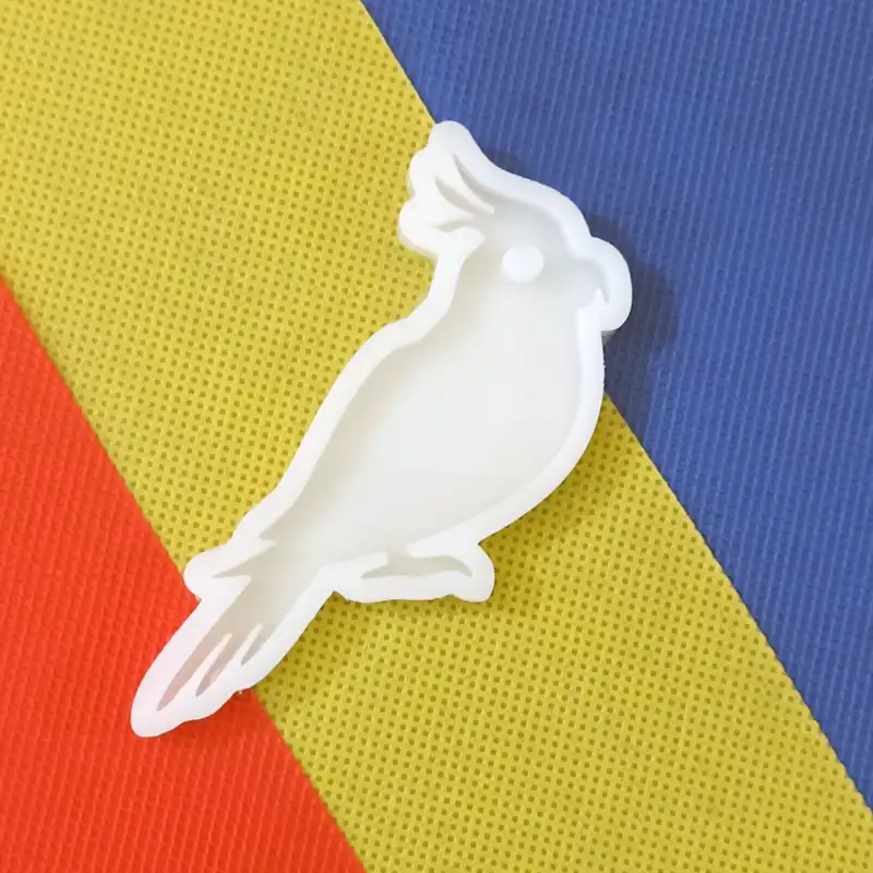 قالب رزین مدل آویز و جاکلیدی طوطی کد 1