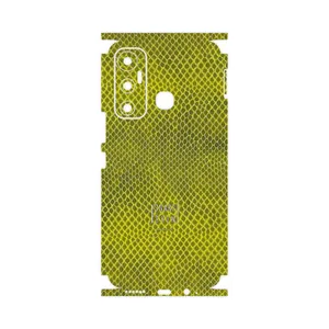 MAHOOT Yellow Snake Skin-FullSkin Cover Sticker for Infinix Hot 11