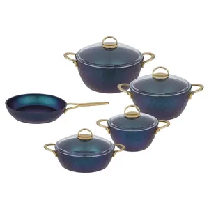 سرویس قابلمه و تابه چدن 10 پارچه دیگشف مدل P10