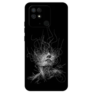 Megafone Face Sketch 7423 Cover For Xiaomi Redmi 10C