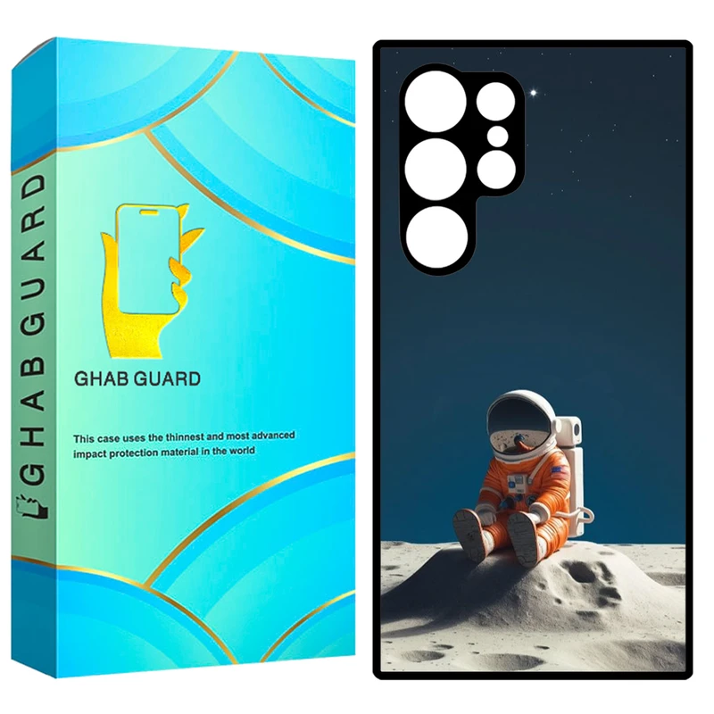 کاور قاب گارد طرح فضانورد مدل GCHPS23U مناسب برای گوشی موبایل سامسونگ Galaxy S23 Ultra 5G