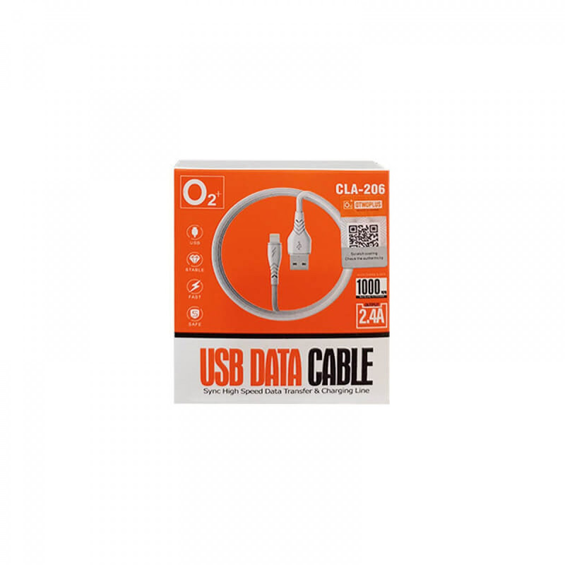کابل تبدیل usb به لایتنینگ اُ توپلاس مدل CLA-206 طول 1متر