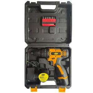 دریل پیچ گوشتی شارژی جاب مدل JB-6280 مجموعه 11 عددی