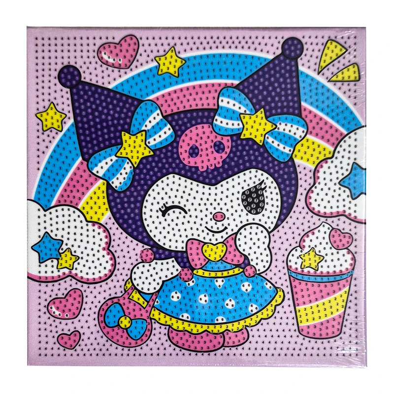 بازی آموزشی  مدل ساخت تابلو نقاشی الماسی طرح کرومی کد 215