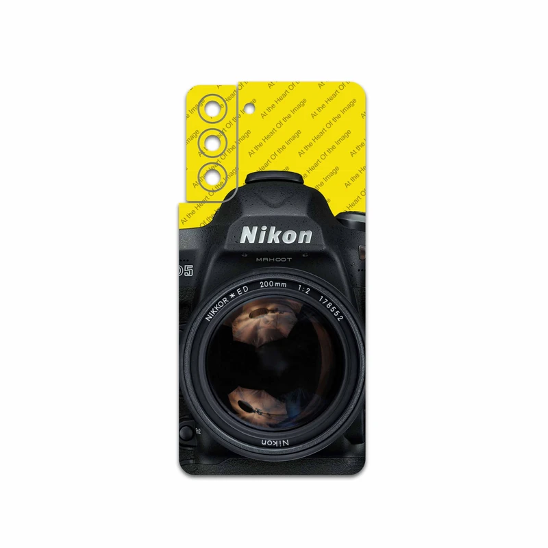 برچسب پوششی ماهوت مدل Nikon-Logo مناسب برای گوشی موبایل سامسونگ Galaxy S21 5G