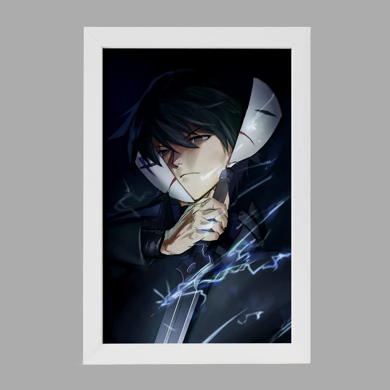 تابلو خندالو مدل هی انیمه تاریکتر از سیاهی کد 23464