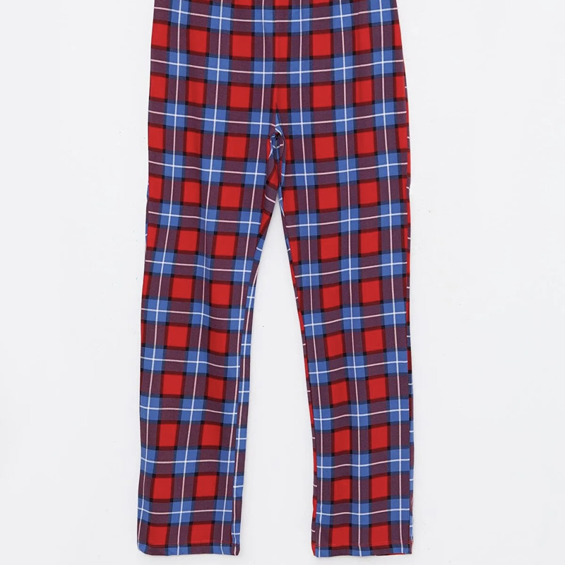 ست تی شرت آستین بلند و شلوار زنانه ال سی وایکیکی مدل سوپر پنبه ارگانیک