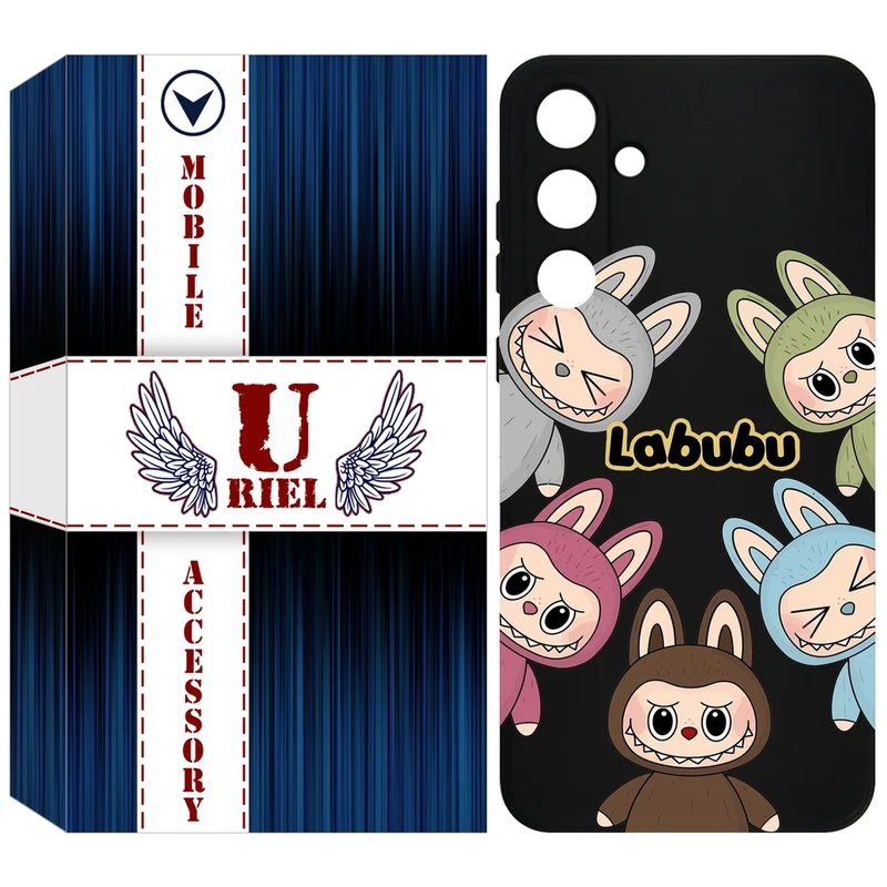 کاور یوریل مدل KSH کد 102 طرح لبوبو Labubu مناسب برای گوشی  موبایل سامسونگ Galaxy S25 FE