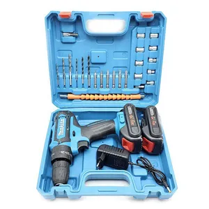 دریل پیچ گوشتی شارژی چکشی  مدل 36V-XR مجموعه 28 عددی