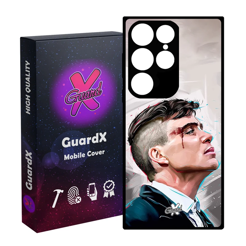 کاور گارد ایکس طرح Peaky Blinders مدل Glass10032 مناسب برای گوشی موبایل سامسونگ Galaxy S24 Ultra