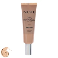 کرم پودر مایع SPF50 نوت مدل Skin Perfector شماره 100 مناسب انواع پوست حجم 30 میلیلیتر