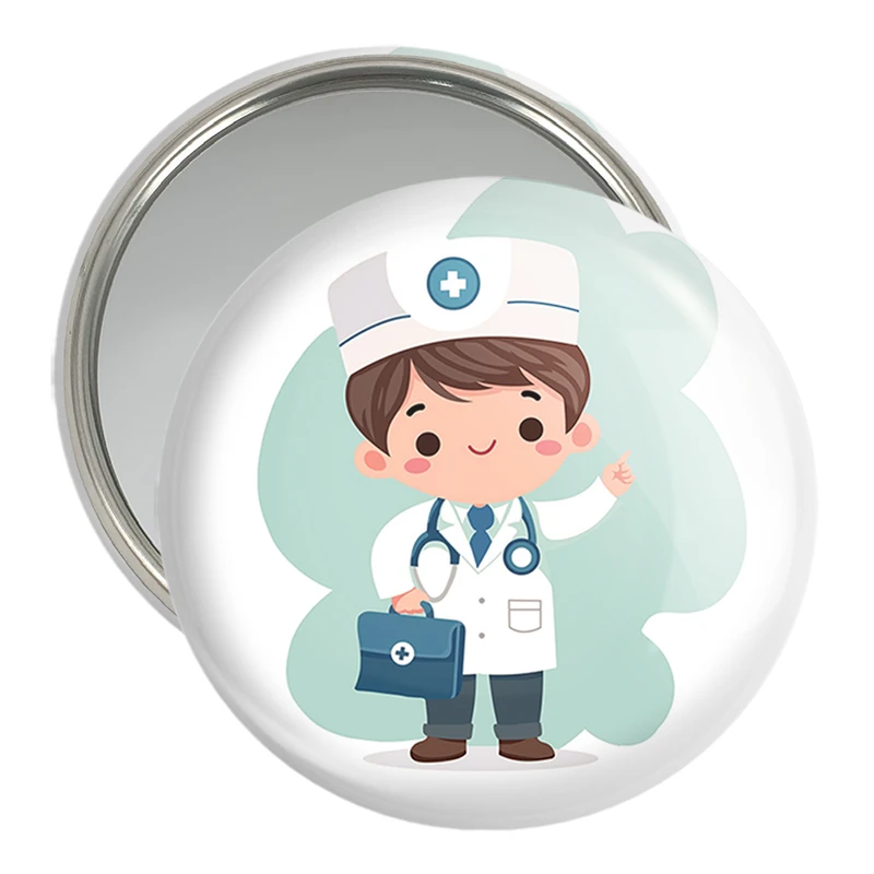 آینه جیبی خندالو مدل پزشک و پرستار کودکانه کد 36509