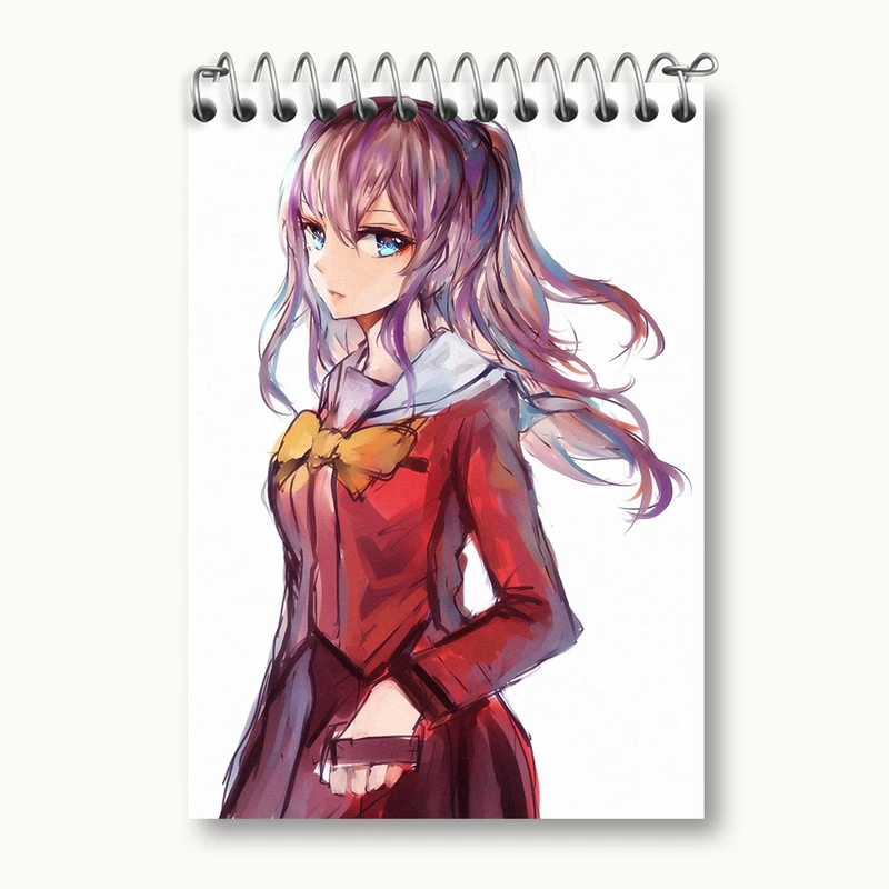 دفتر یادداشت 50 برگ خندالو مدل توموری انیمه شارلوت کد 32099