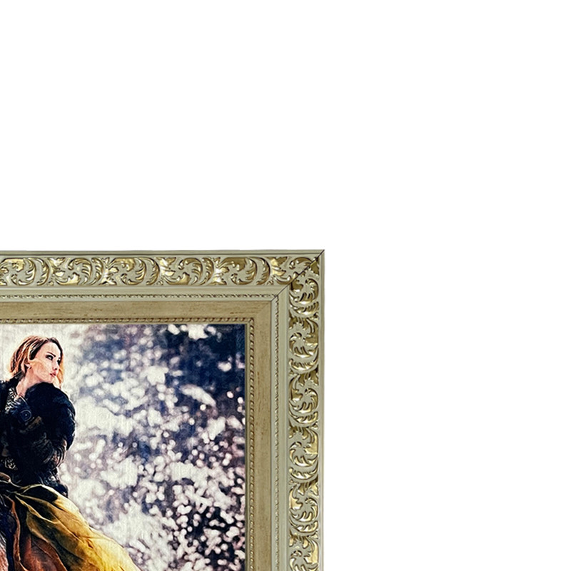 تابلو فرش ماشینی طرح دستبافت مدل دختر و اسب کد 7577 تابلو فرش ماشینی طرح دستبافت مدل دختر و اسب کد 7577