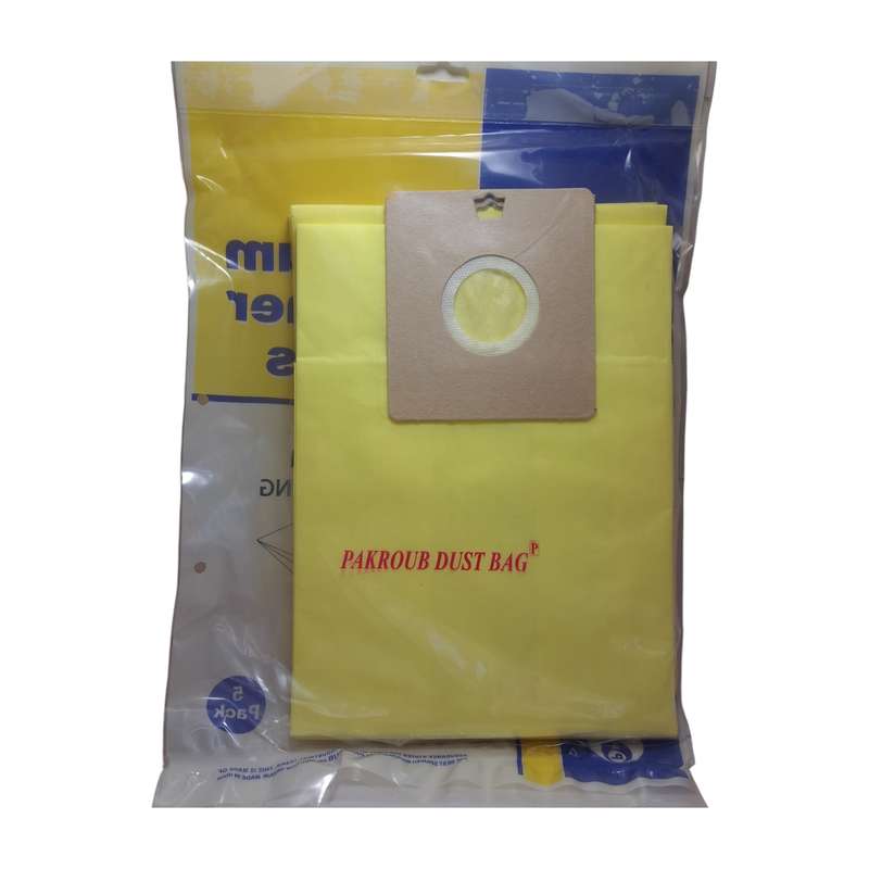 پاکت جاروبرقی مدل SS مناسب برای کلیه جاروبرقی های صنام و سامسونگ بسته 5 عددی