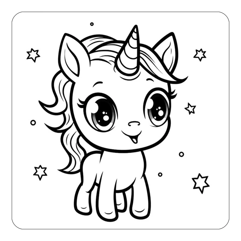 مگنت کاکتی طرح اسب تک شاخ و یونیکورن مدل mp29783