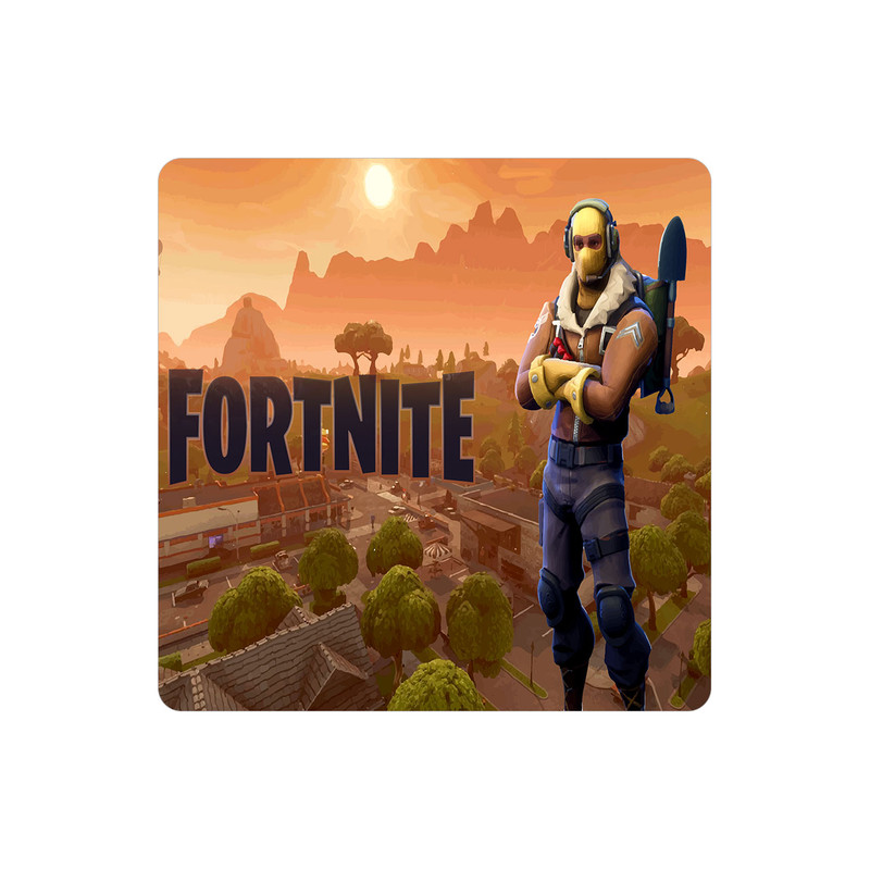 زیر لیوانی طرح Fortnite مدل MC1679 زیر لیوانی طرح Fortnite مدل MC1679