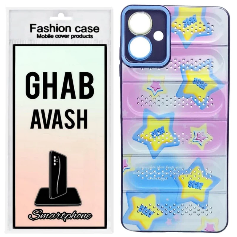 کاور قاب آوش طرح فانتزی مدل ژله ای 03 مناسب برای گوشی موبایل سامسونگ GALAXY A06