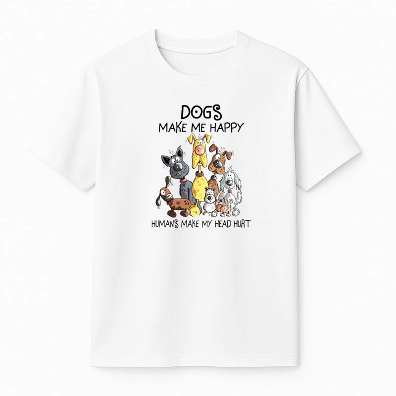 تی‌شرت آستین کوتاه پسرانه مدل سگ ها کد v11 