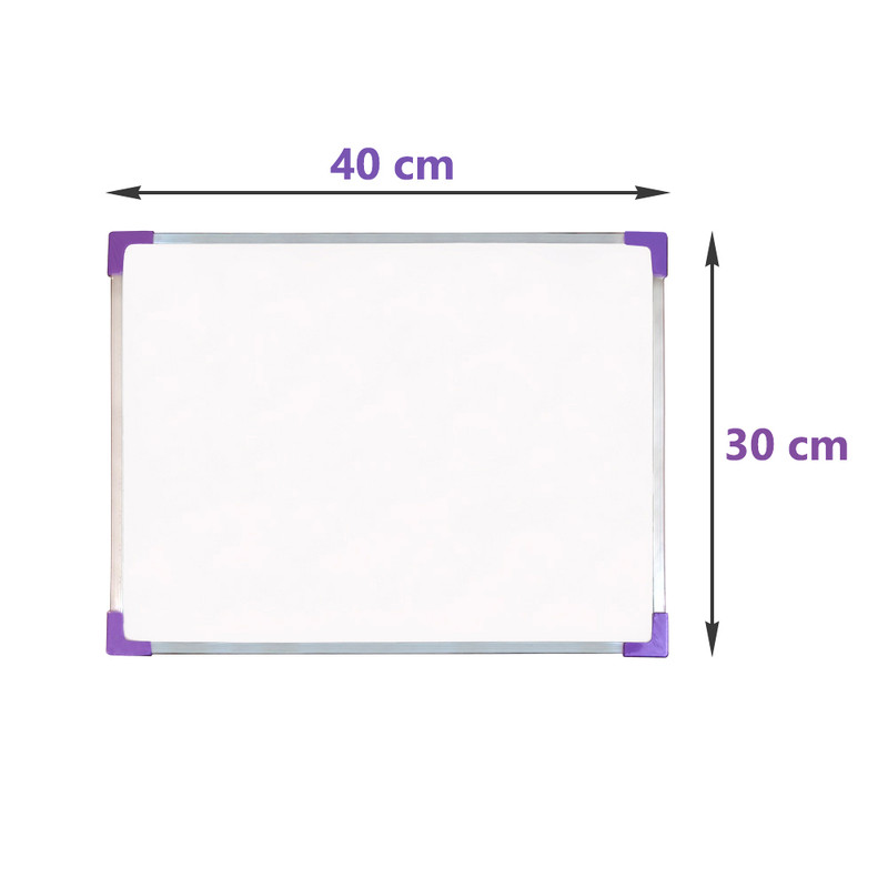 تخته وایت برد کد V1 سایز 30x40 سانتی متر