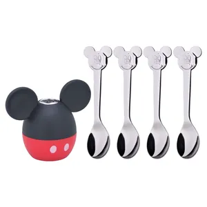 ست نمکدان و قاشق دبلیو ام اف مدل Mickey Mouse بسته 5 عددی 