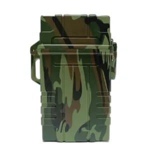 جعبه سیگار مدل ارتشی فندک دار کد 753