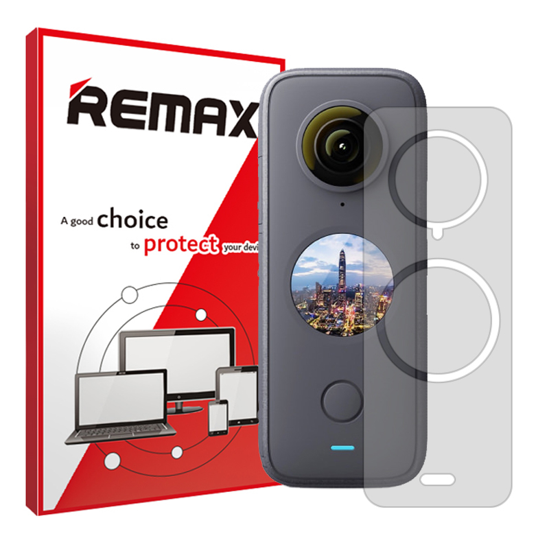 محافظ صفحه نمایش دوربین شفاف ریمکس مدل HyGEL مناسب برای دوربین فیلم برداری اینستا 360 ONE X2