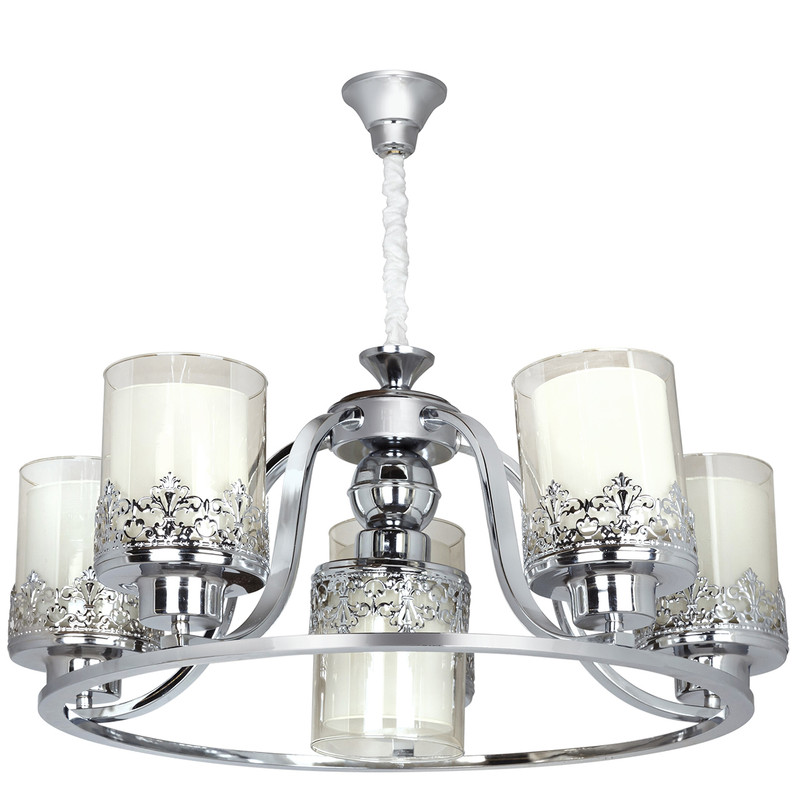  لوستر شش شعله چشمه نور کد N2663/5+1-C