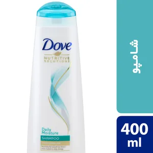 شامپو روزانه موهای معمولی داو مدل Moisture حجم 400 میلی لیتر