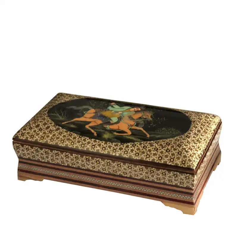 جعبه کارد و چنگال خاتم کاری کد F6T4