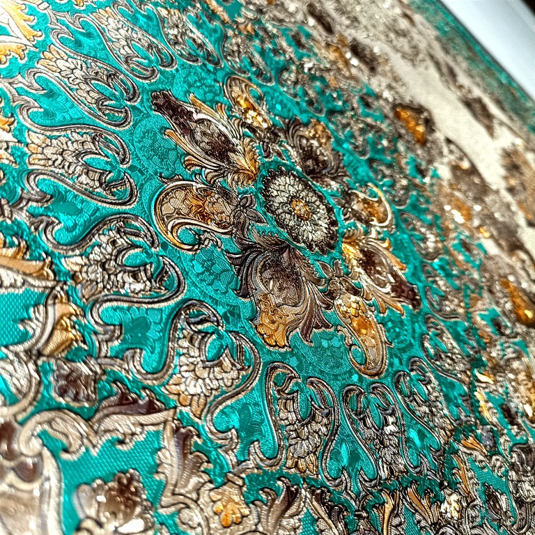 رومیزی طرح ترمه بهشتی مدل new desigen کد 2020