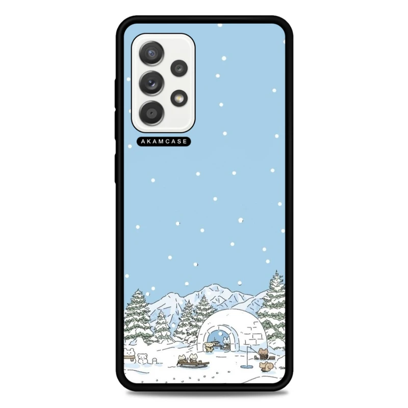 کاور آکام مدل AMC-WSGA52-WINTER-21 مناسب برای گوشی موبایل سامسونگ Galaxy A52