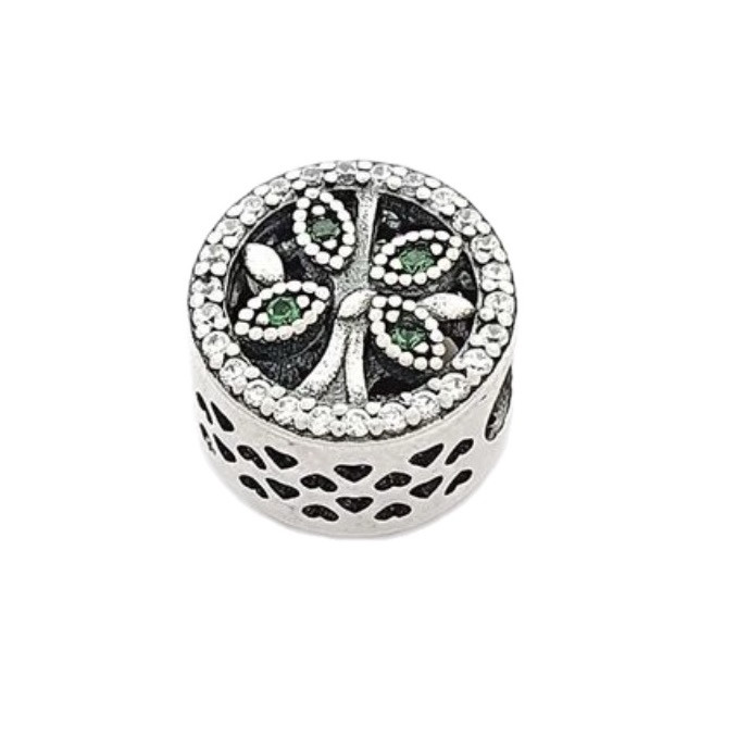 آویز گردنبند نقره زنانه پاندورا مدل Circle tree charm 65239
