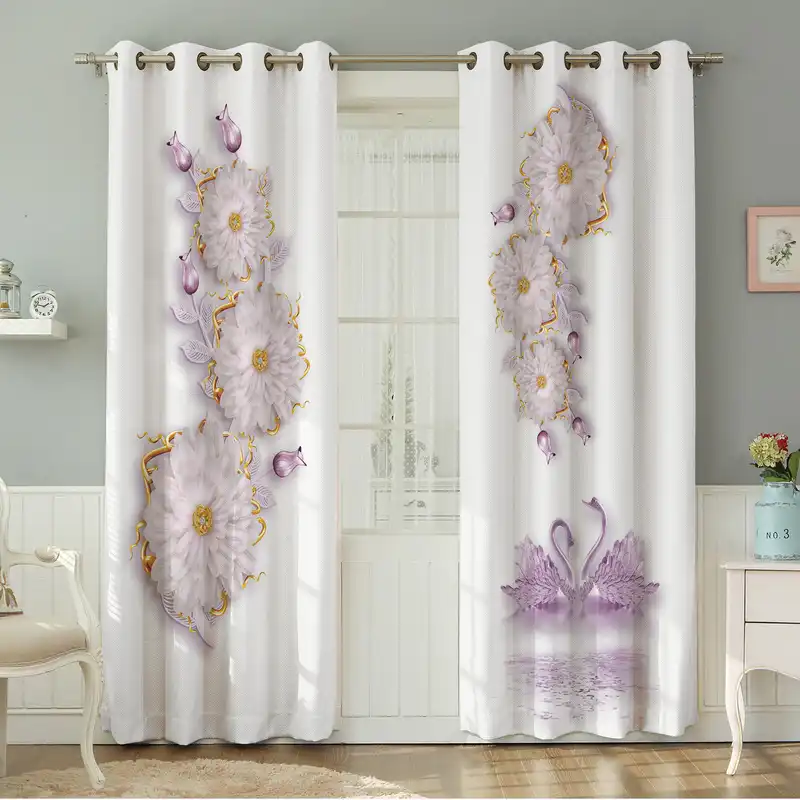 پرده نیروانا طرح مدرن مدل مخمل کد 8663 سایز 140×280 سانتی متر