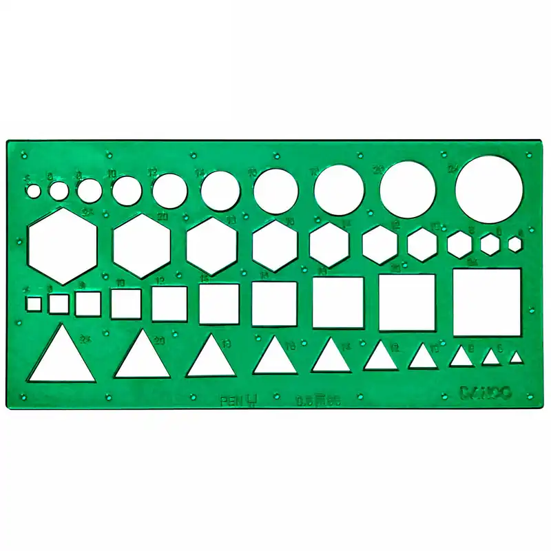 شابلون دنکو طرح اشکال هندسی