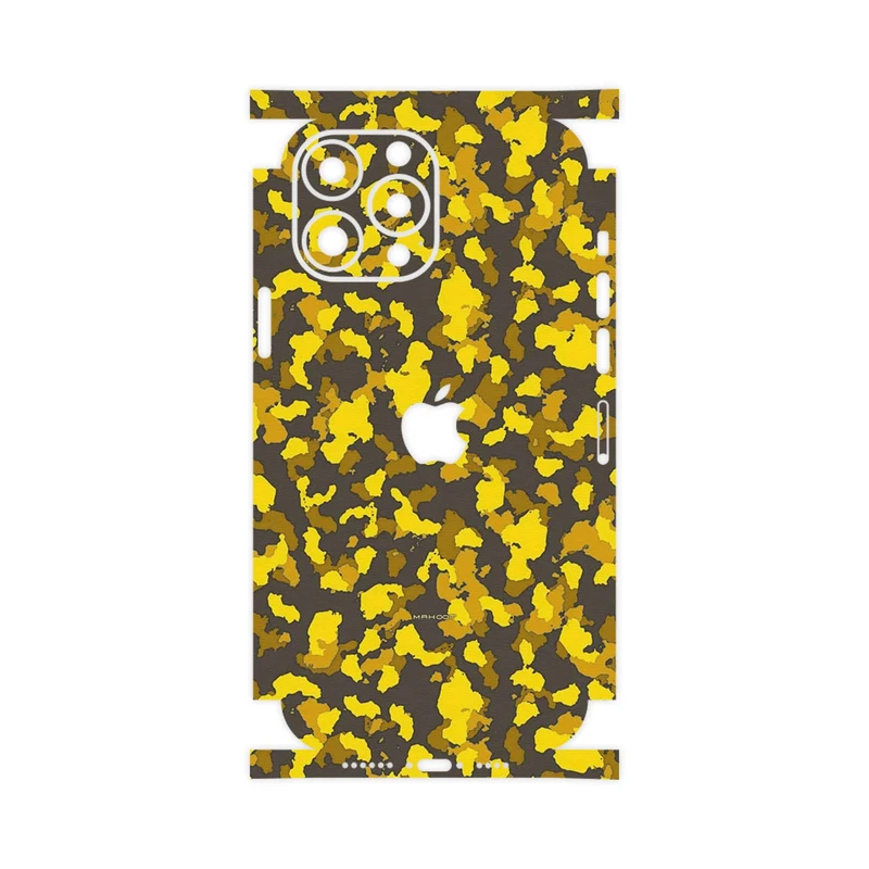 برچسب پوششی ماهوت مدل Yellow Infantry Army-FullSkin مناسب برای گوشی موبایل اپل iPhone 13 Pro Max