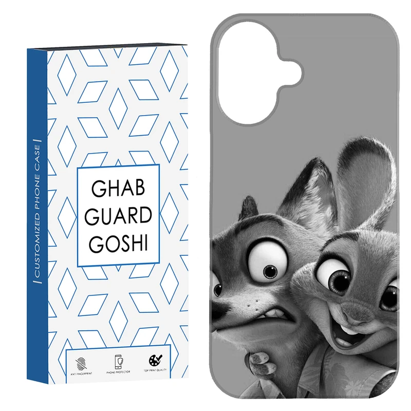 کاور قاب گارد گوشی طرح انیمیشن کد Dimo-832 مناسب برای گوشی اپل Iphone 16     